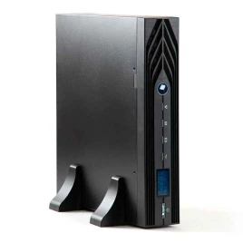 ИБП Smart King Pro+ SRT-3000A LCD, линейно-интерактивный, 3000ВА, 2700Вт, LCD, Rack/Tower, 8 розеток IEC320 C13 и 1 розетка C19 с резервным питанием, USB, RS-232, слот под SNMP карту, EPO, защита RJ45, ШхГхВ 428х669х84мм., вес 36.8кг./ UPS POWERCOM SRT-30