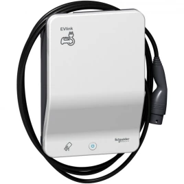 Умная зарядная станция EVLINK 7 кВт с кабелем Type 2 и RFID