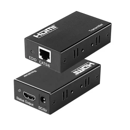 HDMI удлинитель/ HDMI удлинитель по витой паре до 60м. Разрешение виде