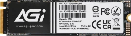 Твердотельный накопитель AGi PCIe 3.0 x4 1TB AGI1T0GIMAI298 AI298 M.2...