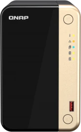 Сетевое хранилище без дисков/ SMB QNAP TS-264-8G NAS 2 HDD trays, 4-co