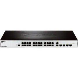 Сетевой коммутатор/ Managed L2 Switch 24x100Base-TX, 2x1000Base-X SFP,