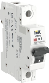 ARMAT Авт. выкл. M06N-DC 1P B 3А IEK