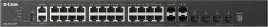 Коммутатор/ Управляемый L3 стекируемый коммутатор, 28х10GBase-X SFP+,