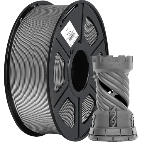 Пластик для принтера 3D Cactus CS-3D-PLA-1KG-GREY PLA фото 1