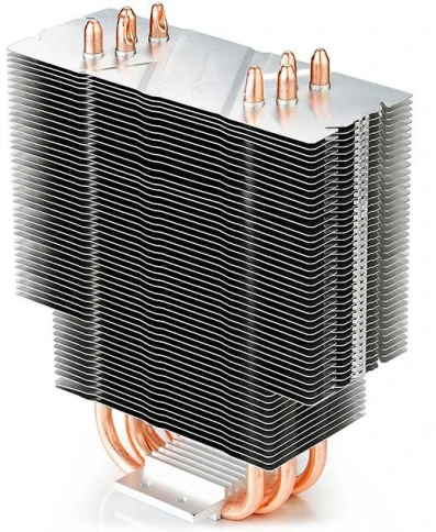 Кулер Deepcool Gammaxx 400 Blue Basic Soc-AM5/AM4/1200/1700/1851 черный 4-pin 18-30dB... фото 5