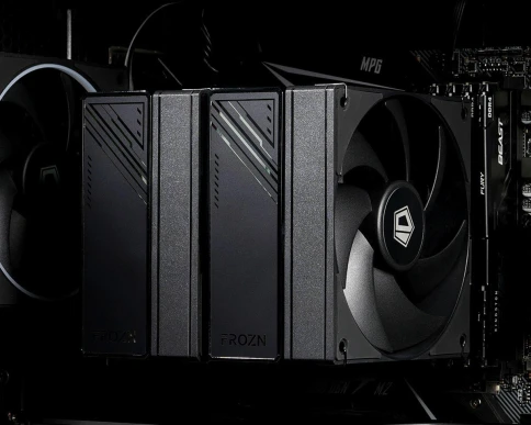 Кулер ID-Cooling Frozn A620 Soc-AM5/AM4/1200/1700/1851 черный 4-pin 29.85dB Al+Cu 270W... фото 8