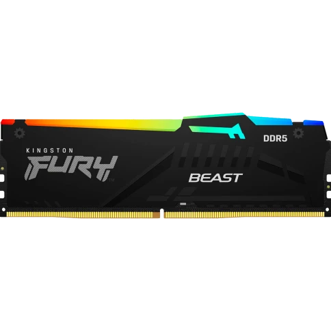 Память оперативная/ Kingston 8GB 5600MT/s DDR5 CL40 DIMM FURY Beast RG фото 1