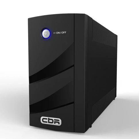 Башенный линейно-интерактивный ИБП/ ИБП CBR [ELN-1100T-3F-LD] Line Interactive 1100VA/600W 7Ah12V... фото 2