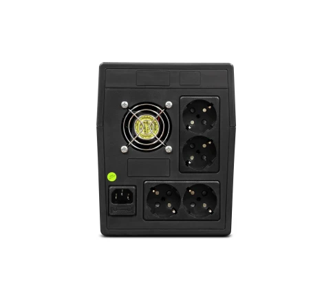 ИБП POWERMAN Back Pro 2000, линейно-интерактивный, 2000ВА, 1200Вт,  2 евророзетки с резервным питанием, батарея 12В 9Ач 2 шт.,  380мм х 101мм х142мм, 11.2 кг./ UPS POWERMAN Back Pro 2000, line-interactive, 2000VA, 1200W, 2 eurosockets with backup power, b фото 5