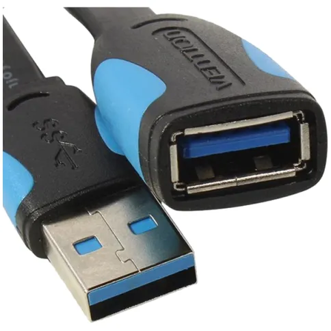 Кабель-удлинитель Vention USB 3.0 AM/AF - 2 м (VAS-A13-B200) фото 2