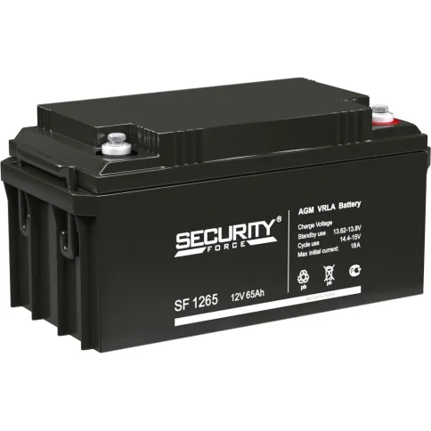 Аккумуляторная батарея/ SECURITY FORCE SF series battery, SF 1265, vol фото 1