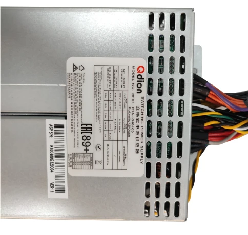 Блок питания серверный/ Server power supply Qdion Model R1A-KH0400 P/N фото 2