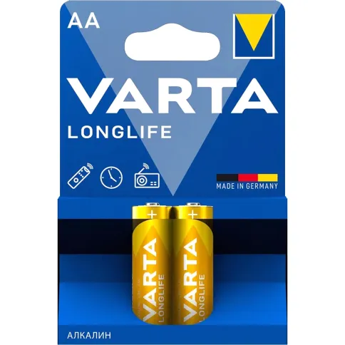 Varta LONGLIFE LR6 AA (04106101412) фото 1