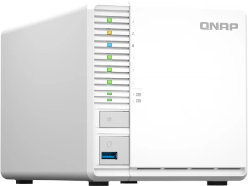 Сетевое хранилище без дисков/ SMB QNAP TS-364-8G NAS 3 HDD, 4-core Int фото 2