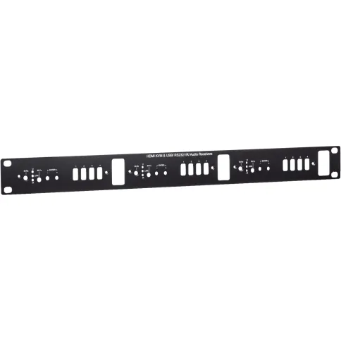 Панель/ SC&T TPN003BR Монтажная панель 19"(1U), для установки трех при фото 3