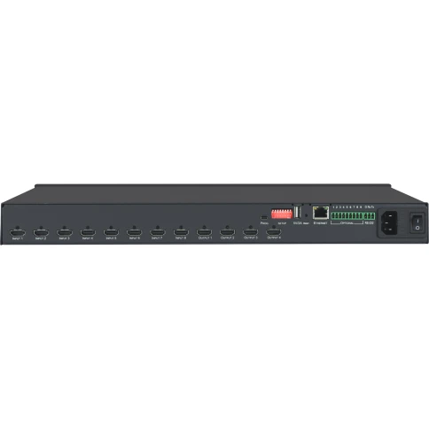 Матричный коммутатор 8х4 HDMI с независимой коммутацией эмбедированног фото 2