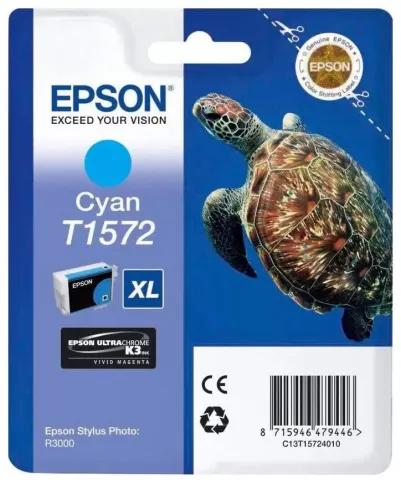 Epson T1572 Cyan (C13T15724010) фото 1