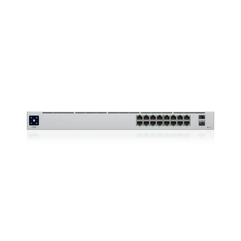 Коммутатор/ 16-port, Layer 2 PoE switch with a silent, fanless cooling фото 2