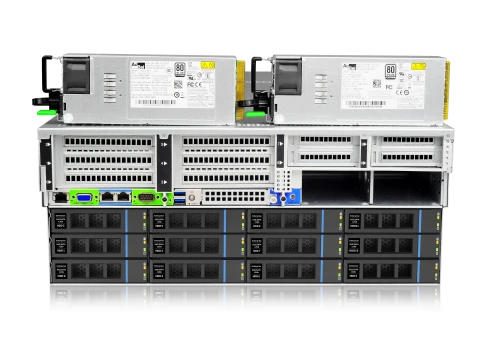 Серверная платформа/ Gooxi SL401-D36RE-G3  4U, 2xLGA4189 ; 32x DDR4; 3 фото 4