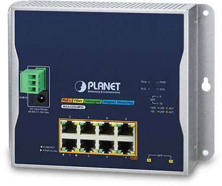 Коммутатор PLANET WGS-5225-8P2S фото 1