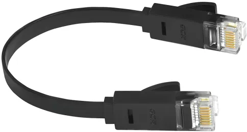 Greenconnect RJ45(m) - RJ45(m) Cat. 6 U/UTP PVC 0.25м чёрный фото 3