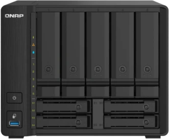 Сетевое хранилище без дисков/ SMB QNAP TS-932PX-4G 9-Bay NAS, 5 x 3.5" фото 1