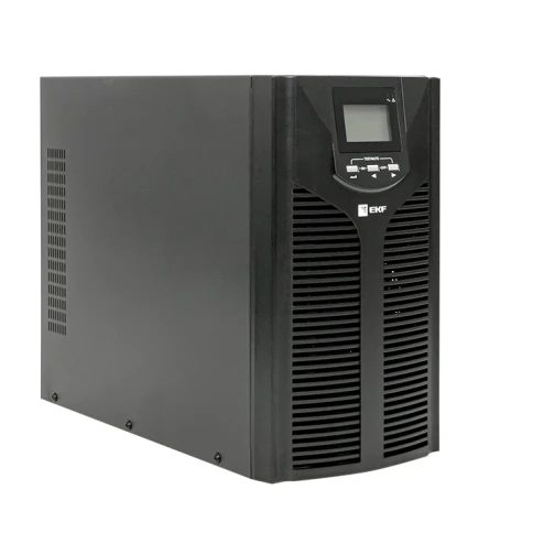 Источник Бесперебойного Питания двойного преобразования E-Power SW900Pro-TB 2000 ВА/1800 Вт, напольный, c АКБ 6 х 12В_7 Ач, RS232,USB, 4x Schuko фото 1