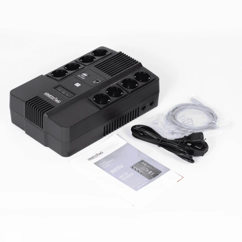 ИБП МАСТЕР 800, 800/480 ВА/Вт, LED, USB, RJ11/RJ45, CHRG USB,... фото 6