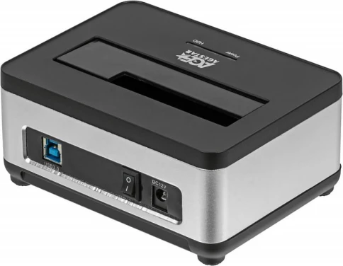 Док-станция для HDD AgeStar 3UBT7 SATA III USB3.0 пластик/алюминий серебристый... фото 2