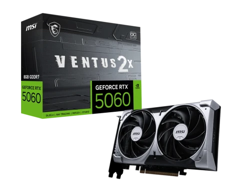 MSI GeForce RTX 5060 8G VENTUS 2X OC фото 1