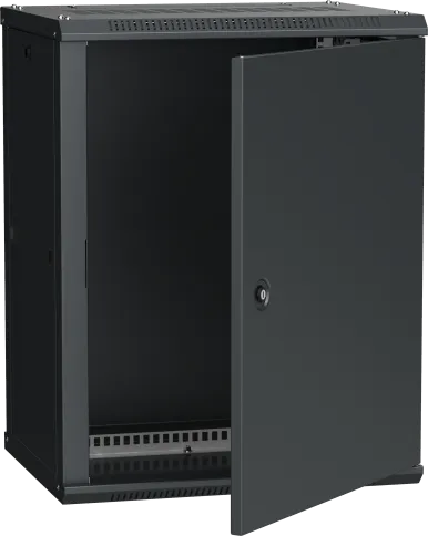 ITK Шкаф LINEA W 15U 600x450 мм дверь металл, RAL9005 фото 1