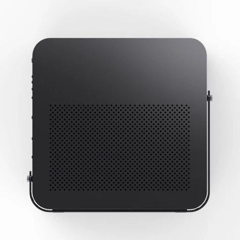 Корпус без блока питания/ Case JONSBO TK-1 Black 2.0, Mini-Tower, no f фото 6