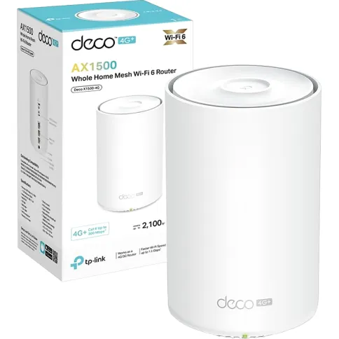 Маршрутизатор/ 4G+ AX1500 Whole Home Mesh Wi-Fi 6 Router, Build-In 300 фото 3