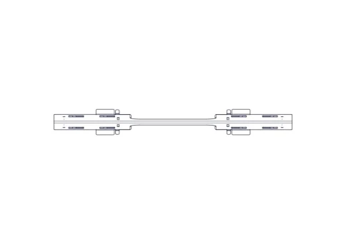 Divider with opening for laying Systeme Electric cables, on the roof o фото 3
