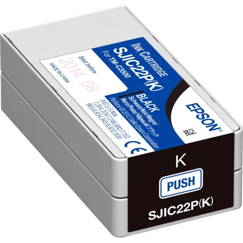 Картридж/ Epson SJIC22P(K): INK CARTRIDGE FOR TM-C3500 фото 1