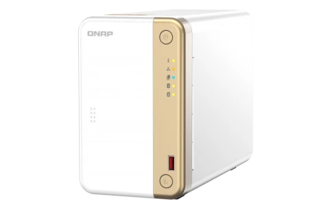 Сетевое хранилище без дисков/ channel QNAP TS-262-4G NAS 2 HDD trays, фото 2
