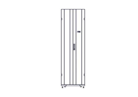 Systeme Electric mounting cabinet, Uniprom series, 42U-600/1200, 4pcs фото 7