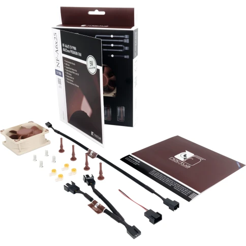 Кулер для корпуса/ Case Cooler Noctua NF-A6X25 5V PWM (60x60x25mm,... фото 4