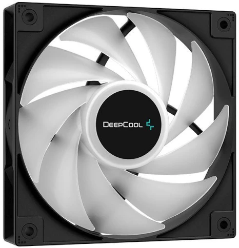 Кулер Deepcool AG400 LED RGB Soc-AM5/AM4/1200/1700/1851 черный 4-pin 18-32dB Al+Cu... фото 2