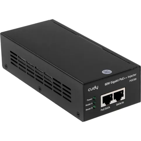 Инжектор/ 60W Gigabit PoE+/PoE Injector фото 1