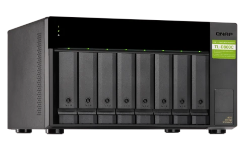 Полка расширения сетевого хранилища без дисков/ SMB QNAP TL-D800C USB фото 2