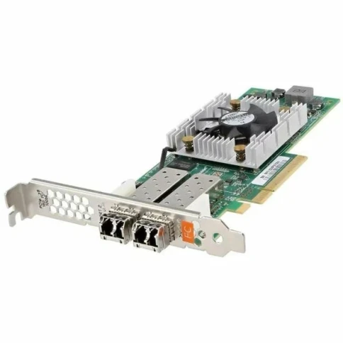 Qlogic QLE2672-CK PCIe 3.0, x8, 2-ports, 16GFC, SR-Optic, трансиверы установлены,... фото 3