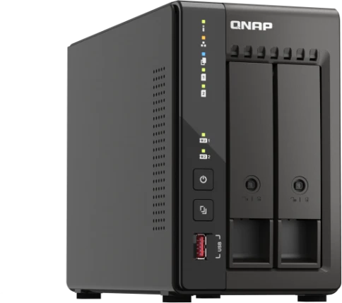 Сетевое хранилище без дисков/ SMB QNAP TS-253E-8G NAS, 2-tray w/o HDD. фото 7