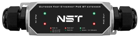 Уличный PoE удлинитель/ Уличный Ultra PoE удлинитель Fast Ethernet до 250м на 1 порт. Порты Ethernet: Вход - 1x10/100Base-T RJ45; Выход - 1x10/100Base-T RJ45. Порты PoE: Вход - 1xIEEE 802.3af/at/bt/Passive POE (до 120W); Выход - 1xIEEE 802.3af/at/bt (до 9 фото 7