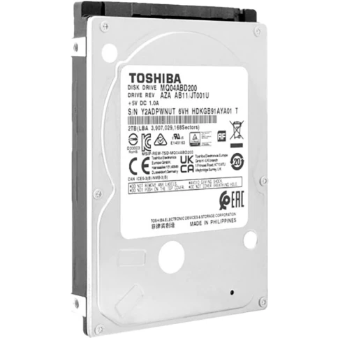 Жесткий диск/ HDD Toshiba SATA 2TB 2.5" 6.0 Gbit/s 5400... фото 4