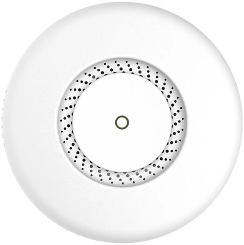 Маршрутизатор/ cAP ac Dual-band 2.4 / 5GHz wireless access point for mounting on a ceiling or wall with two Gigabit Ethernet ports (one with PoE output), 802.11ac support and IPsec hardware encryption support фото 1