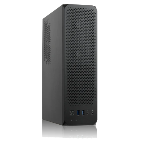 Корпус с блоком питания 230W/ Case Foxline FL-1004-TFX230B-85 mATX cas фото 1