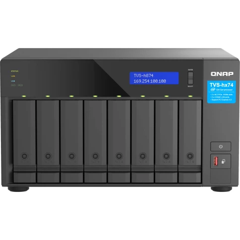 Сетевое хранилище без дисков/ ENTERPRISE QNAP TVS-h874-i7-32G QTS hero фото 2