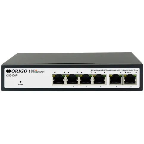 Коммутатор/ Smart Managed L2 PoE Switch 4 x 1000Base-T PoE+, 2 x 1000B фото 1